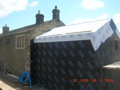 SIPs Extension to Farm House, Langbar