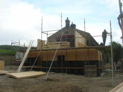 SIPs Extension to Farm House, Langbar