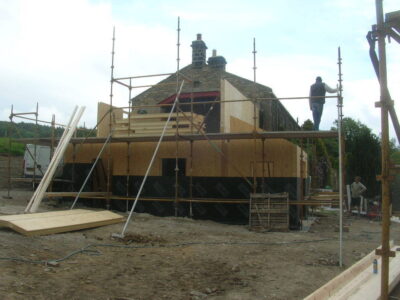 SIPs Extension to Farm House, Langbar