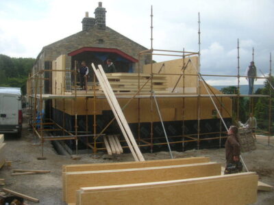 SIPs Extension to Farm House, Langbar