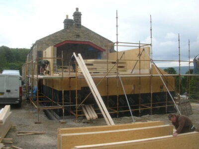 SIPs Extension to Farm House, Langbar