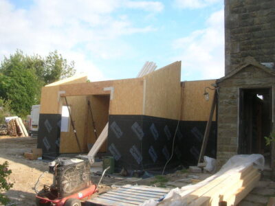 SIPs Extension to Farm House, Langbar