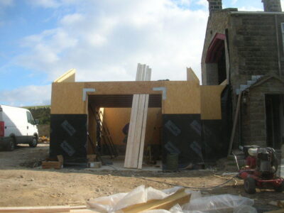 SIPs Extension to Farm House, Langbar