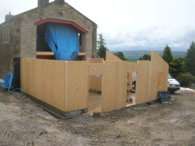 SIPs Extension to Farm House, Langbar