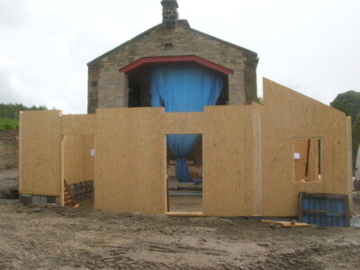 SIPs Extension to Farm House, Langbar