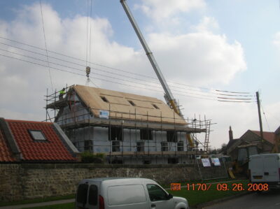 SIPs Home with Oak Frame, Arkendale