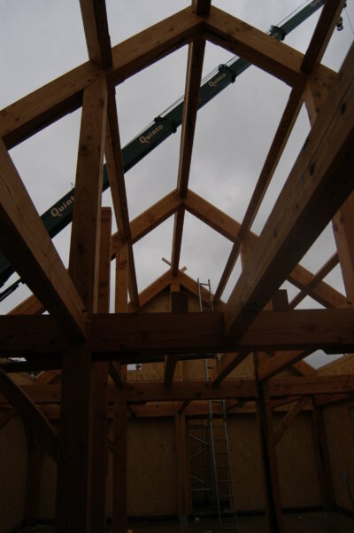 SIPs Home with Oak Frame, Arkendale