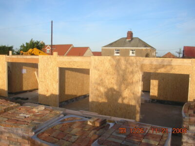 SIPs House with Trusses, Wetherby