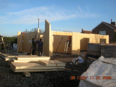 SIPs House with Trusses, Wetherby