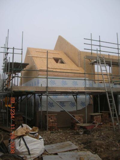 SIPs House with Trusses, Wetherby