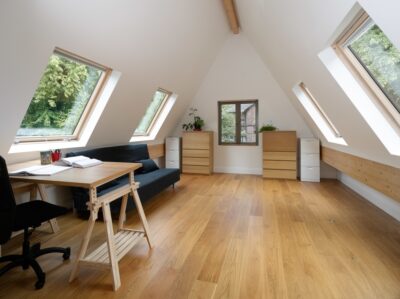 SIPs House with Steep Pitched Roof, Fallowfield