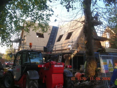 SIPs House with Steep Pitched Roof, Fallowfield