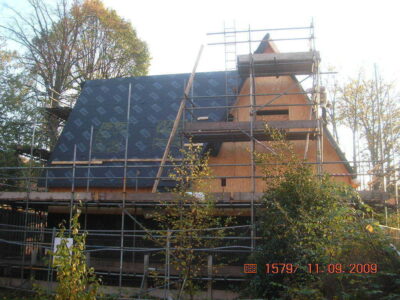 SIPs House with Steep Pitched Roof, Fallowfield