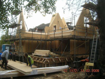SIPs House with Steep Pitched Roof, Fallowfield