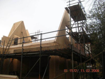 SIPs House with Steep Pitched Roof, Fallowfield