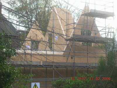 SIPs House with Steep Pitched Roof, Fallowfield