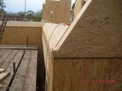 SIPs House with Steep Pitched Roof, Fallowfield