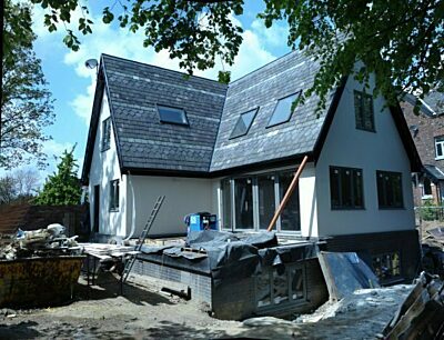 SIPs House with Steep Pitched Roof, Fallowfield