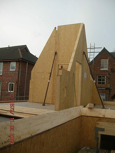 SIPs House with Steep Pitched Roof, Fallowfield