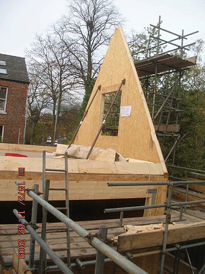 SIPs House with Steep Pitched Roof, Fallowfield