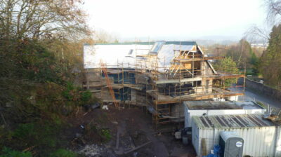 Curved SIPs House in Bridge of Weir, Scotland