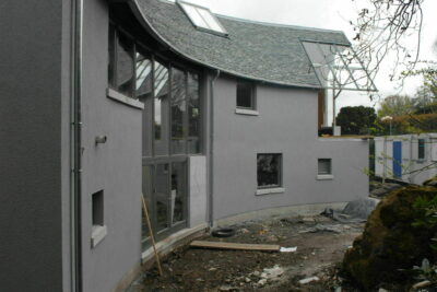 Curved SIPs House in Bridge of Weir, Scotland