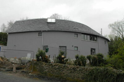 Curved SIPs House in Bridge of Weir, Scotland