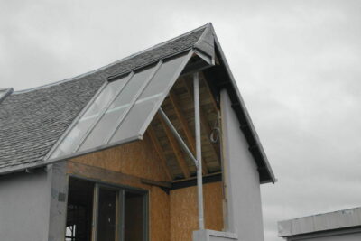 Curved SIPs House in Bridge of Weir, Scotland