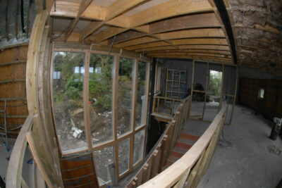 Curved SIPs House in Bridge of Weir, Scotland