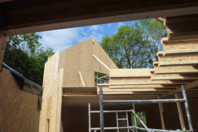 Curved SIPs House in Bridge of Weir, Scotland