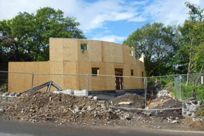 Curved SIPs House in Bridge of Weir, Scotland