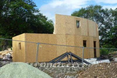 Curved SIPs House in Bridge of Weir, Scotland