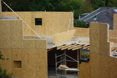 Curved SIPs House in Bridge of Weir, Scotland
