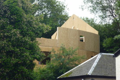Curved SIPs House in Bridge of Weir, Scotland