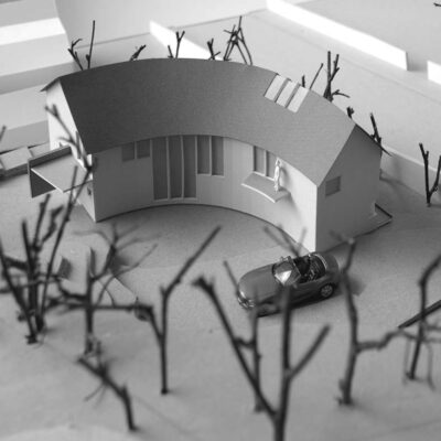 Curved SIPs House in Bridge of Weir, Scotland