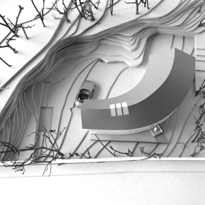 Curved SIPs House in Bridge of Weir, Scotland