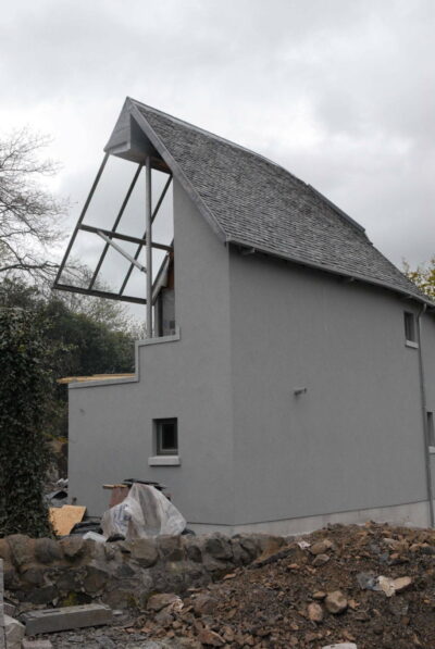 Curved SIPs House in Bridge of Weir, Scotland