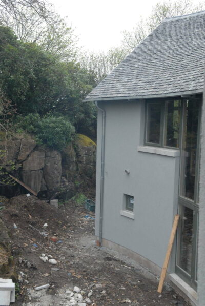 Curved SIPs House in Bridge of Weir, Scotland
