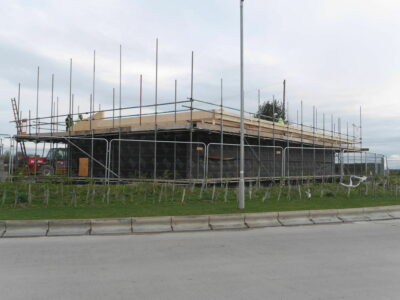 SIPs Mono-Pitched Offices, Exelby Services