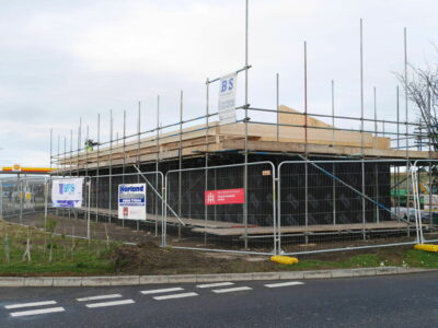 SIPs Mono-Pitched Offices, Exelby Services