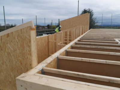 SIPs Mono-Pitched Offices, Exelby Services