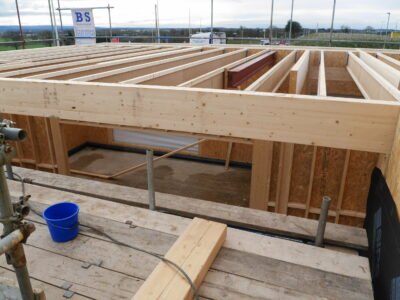 SIPs Mono-Pitched Offices, Exelby Services