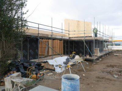 SIPs Mono-Pitched Offices, Exelby Services