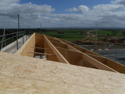 SIPs Mono-Pitched Offices, Exelby Services