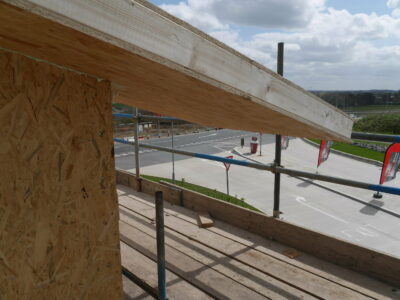 SIPs Mono-Pitched Offices, Exelby Services