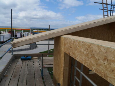 SIPs Mono-Pitched Offices, Exelby Services