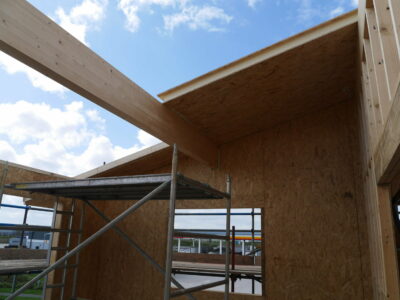 SIPs Mono-Pitched Offices, Exelby Services