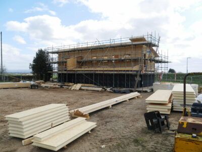 SIPs Mono-Pitched Offices, Exelby Services