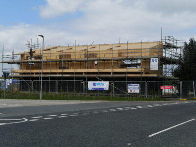 SIPs Mono-Pitched Offices, Exelby Services