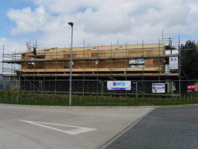 SIPs Mono-Pitched Offices, Exelby Services